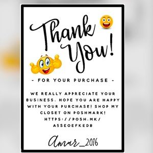 Thank You Posher’s! ☺️